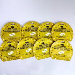 8‎ Pack B.Pure Eye Mask Collagen Hyaluronic Acid Under Eye Patches Gold Stars